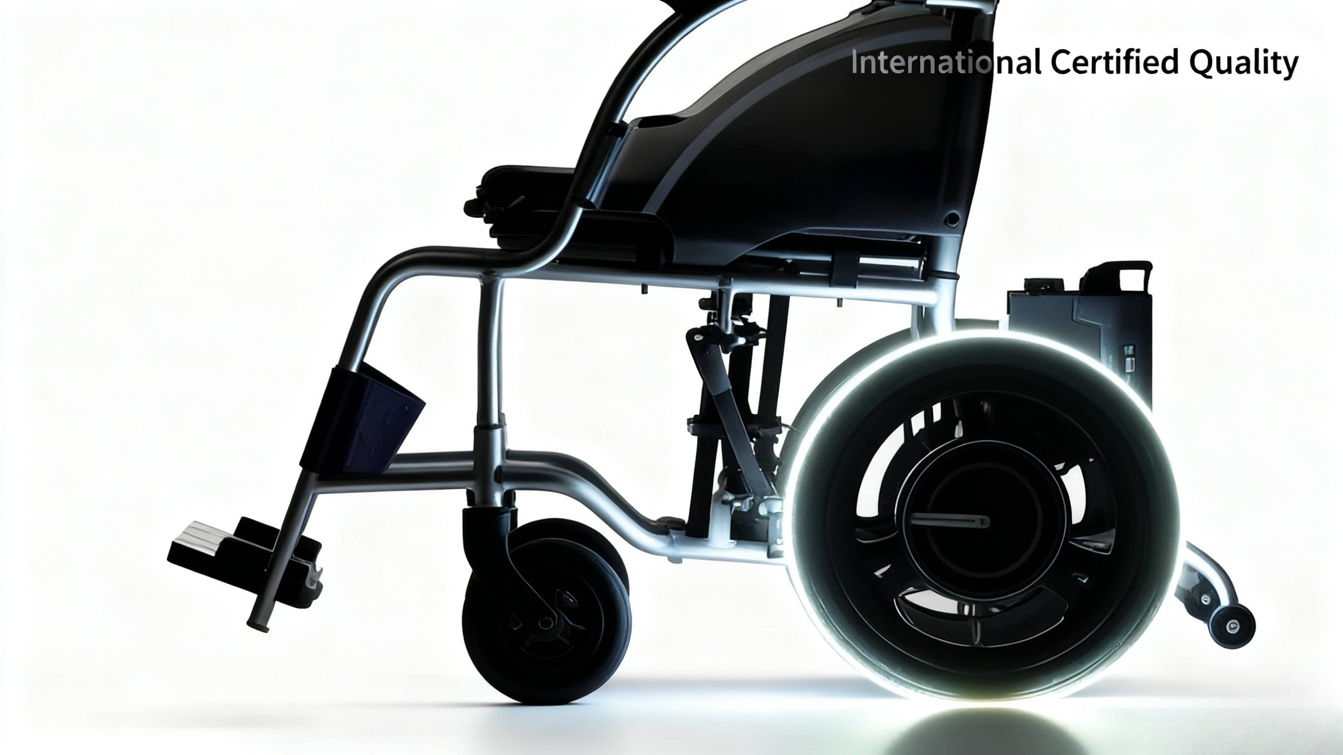 7000-series aluminum wheelchair Cadeira de rodas de alumínio série 7000