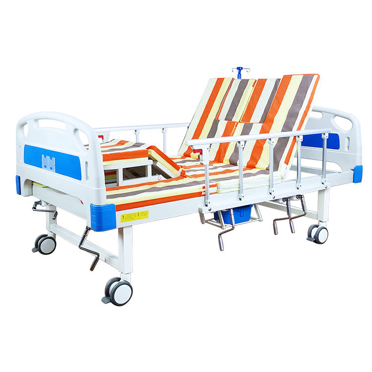 Hot Selling Multifuncional Hospital Bed Manual Manual Turnando camas de amamentação com banheiro automático