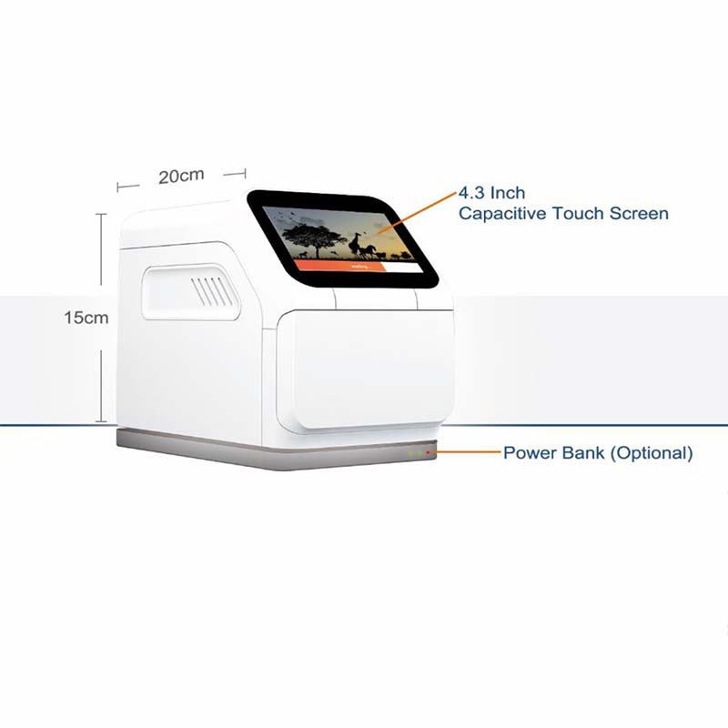 Analisador de química automática clínica veterinária