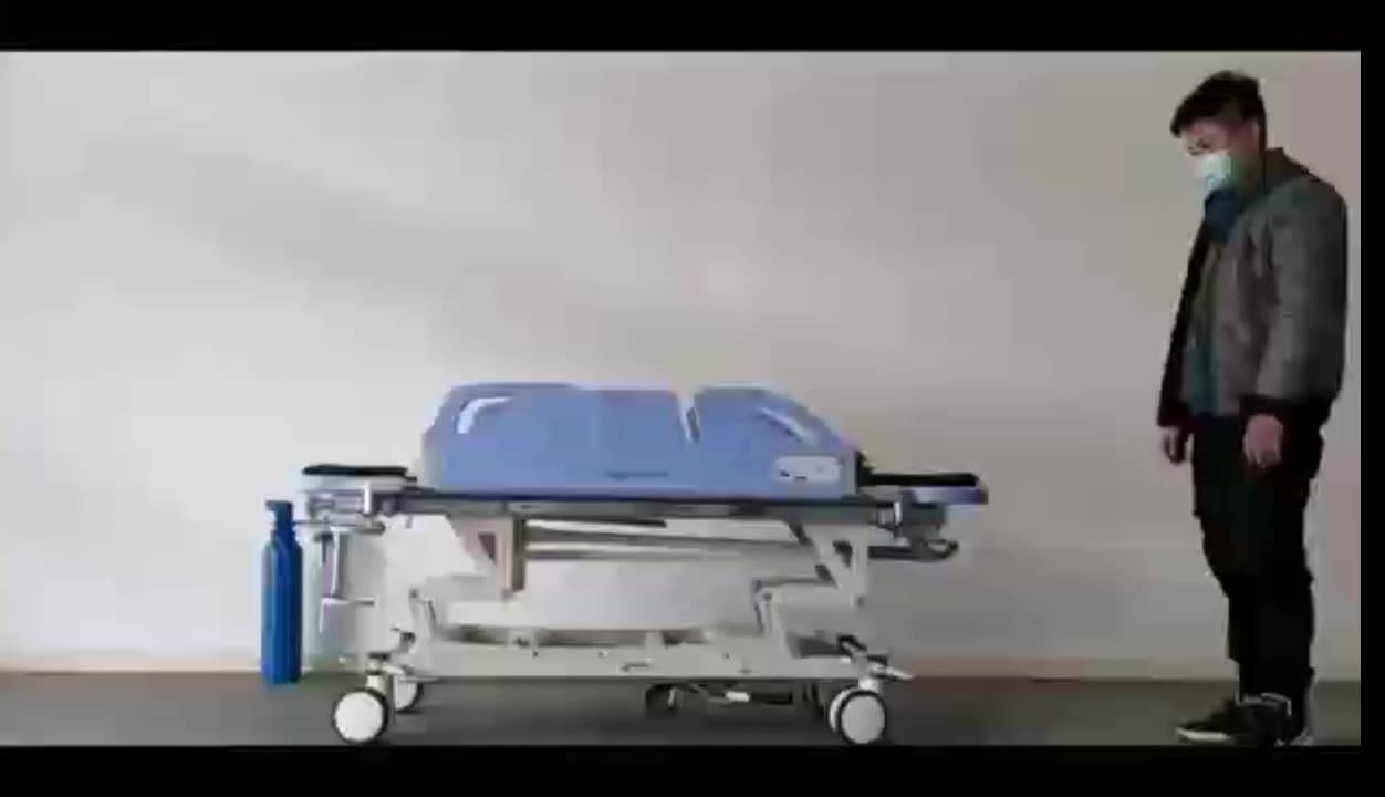 Móveis para o hospital Manter de emergência Paciente de emergência Transferência de pacientes carrinho de transferência