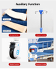China Hospital Furniture Equipment Care de saúde Aço 2 Manual de manivela Dois Funções Casas de Hospital Preço do leito médico para idosos