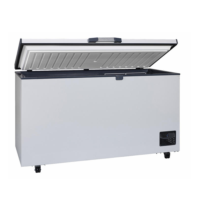 Laboratório da China Freezer profundo -25 grau seguro e durável tamanho pequeno 100L Freezer de baixa temperatura horizontal para venda