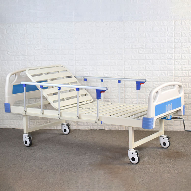 Camas de manivela manual ajustável Camas médicas de pacientes