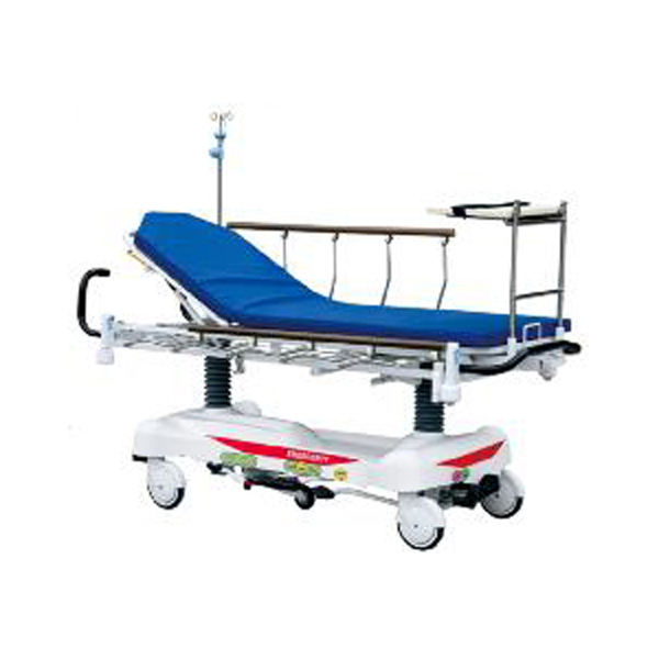Equipamento médico Manual de aço inoxidável Hospital portátil usado Ambulância Gurney Manter