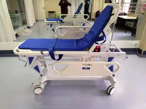 Hospital Emergência Primeiros socorros UTI UTI Luxuoso veículo liso Paciente Equipamento de transferência de compasso Ambulância Cama para quarto de pacientes