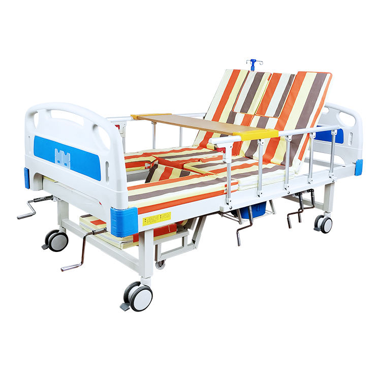 Hot Selling Multifuncional Hospital Bed Manual Manual Turnando camas de amamentação com banheiro automático