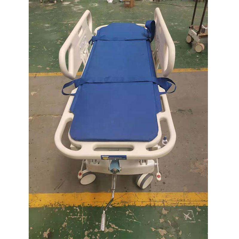 Pacientes do hospital Operação Altura do leito de transferência ajustável CARRO DE CARRO DE CARRO DE ABS CARRO DE RECUTE