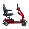 Scooter de mobilidade de quatro rodas leves de viagem de quatro rodas