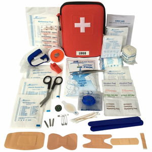 Kit de primeiros socorros qualificados com torniquete para casa