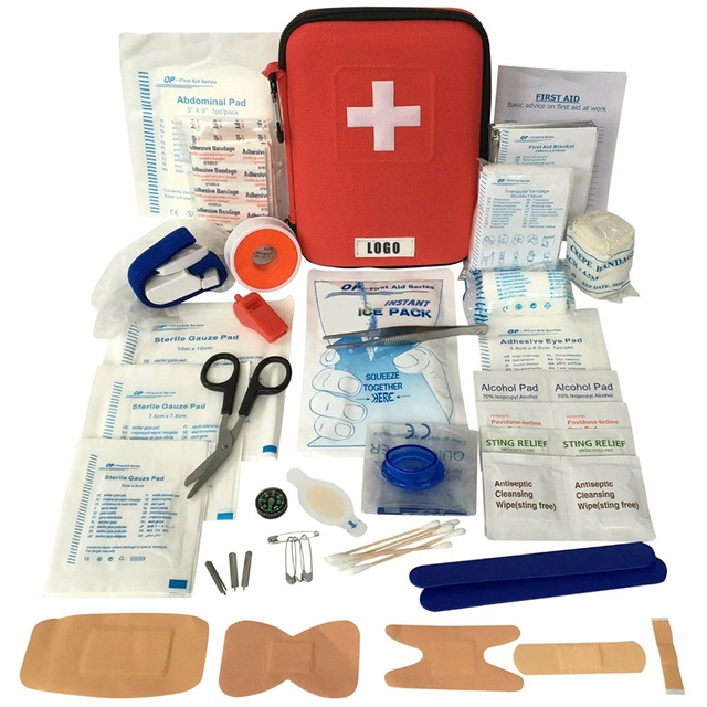 Kit de primeiros socorros qualificados com torniquete para casa
