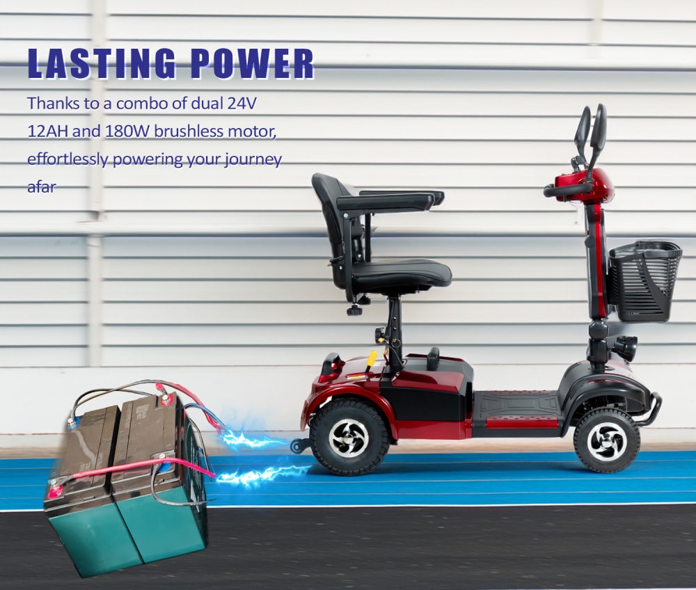Pot&ecirc;ncia de scooter de mobilidade BME05
