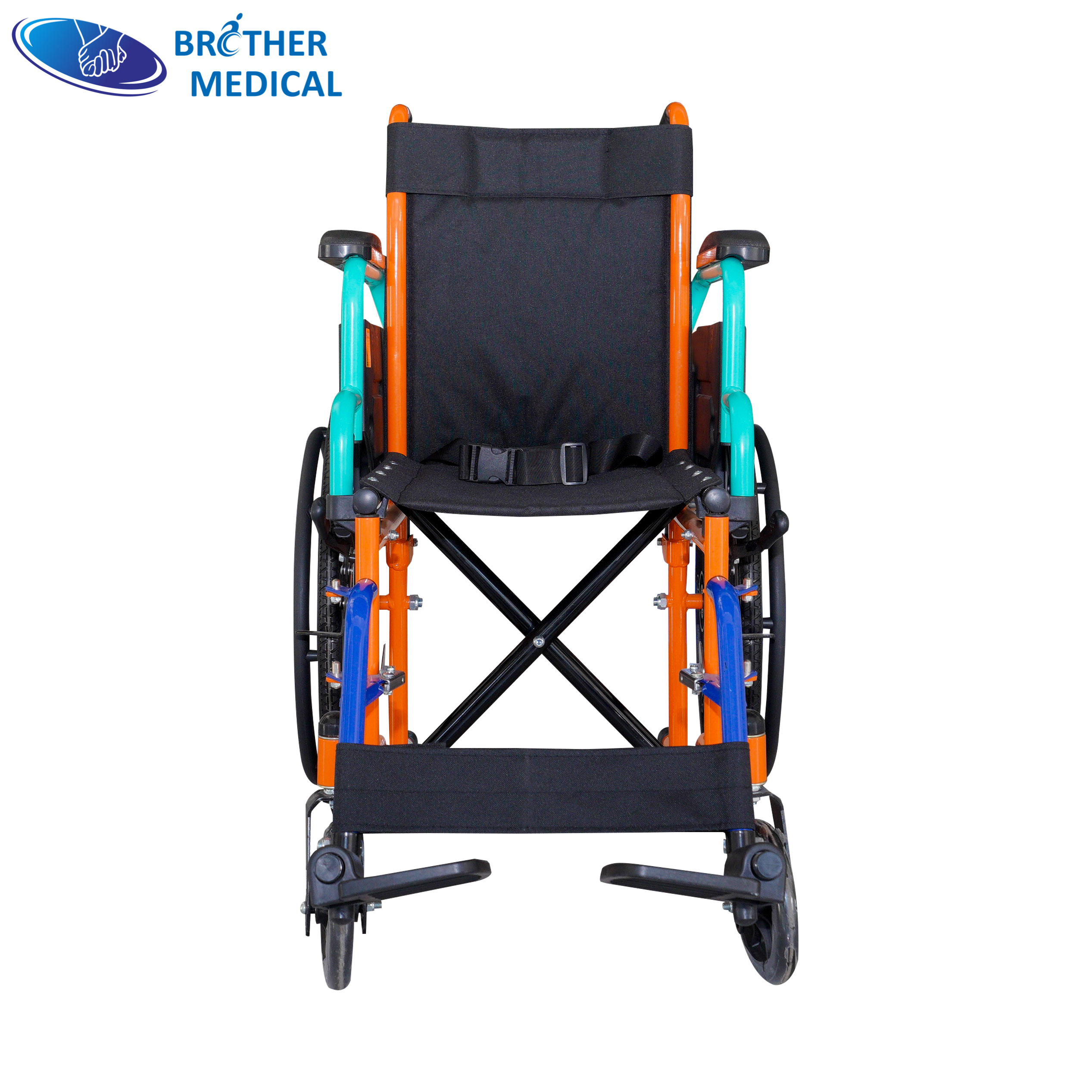 Cadeira de rodas pediátrica com altura ajustável e largura de assento personalizada | Fabricante de cadeira de rodas manual