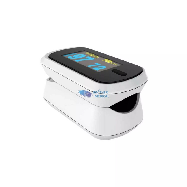 Oxímetro de pulso da ponta dos dedos com exibição digital para monitoramento de oxigênio no sangue