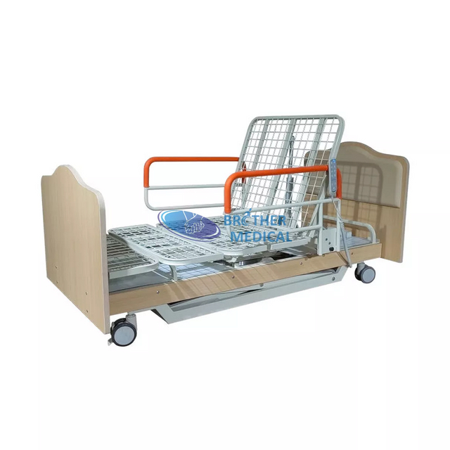 Posição de cadeira amigável disponível cama de enfermagem elétrica Hi-Low Ajustável Cedro de Cuidados de Cuidados de Cuidados de Cuidados