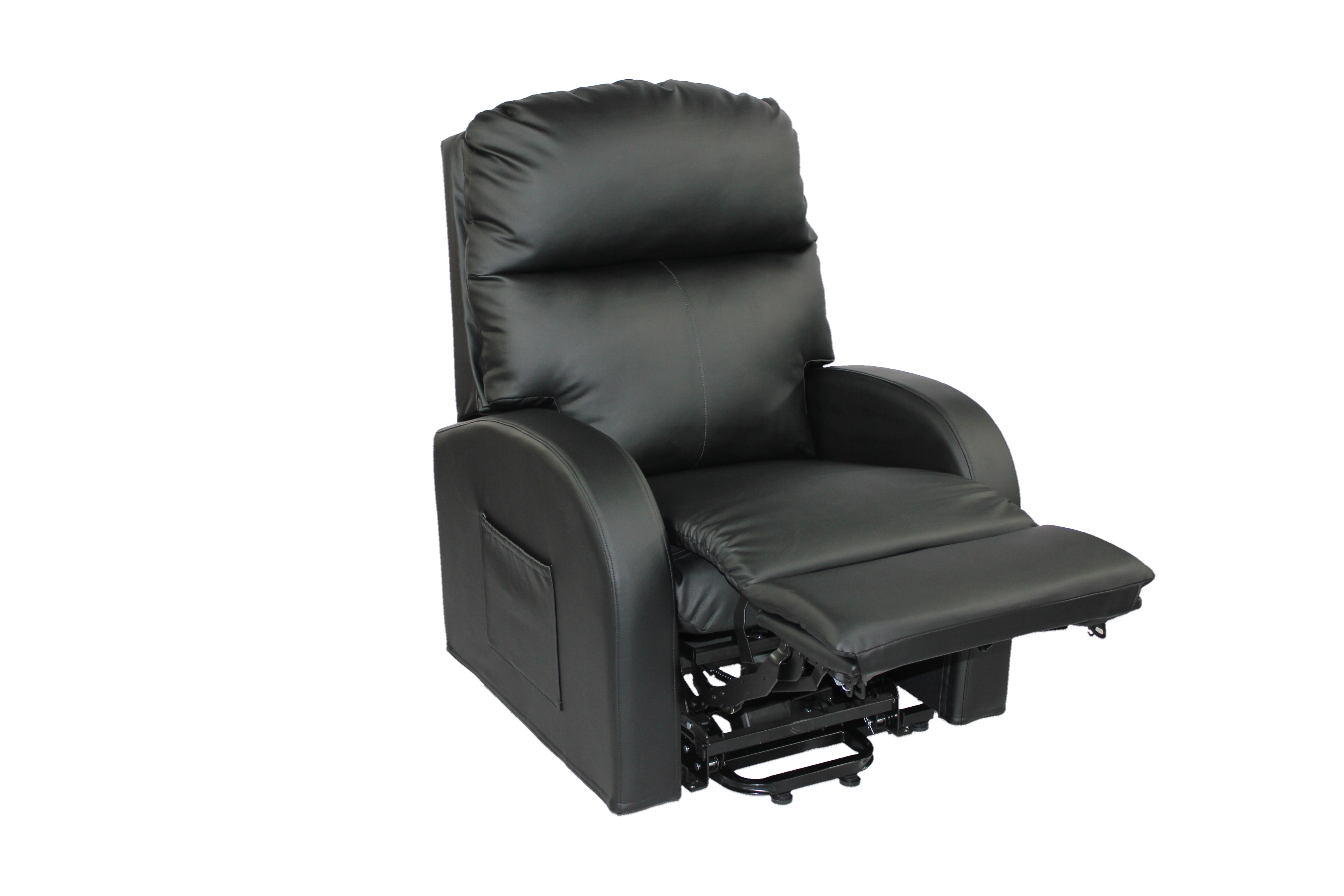 Cadeira de elevação cinza dual motor médico