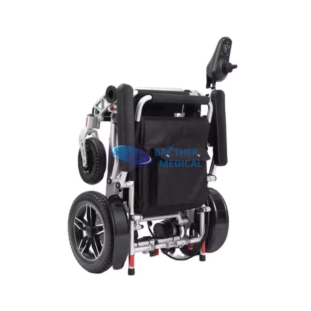 Cadeira de rodas elétrica de energia ao ar livre com joystick