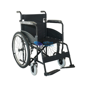 Cadeira de rodas manual dobrável para pneus gordos para reabilitação