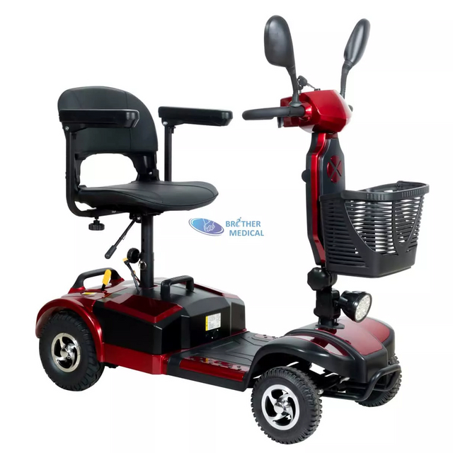 Scooter leve de mobilidade portátil de 4 rodas