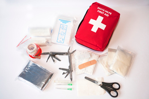 Kit de primeiros socos profissionais do primeiro respondente