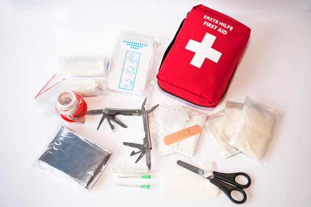 Kit de primeiros socos profissionais do primeiro respondente