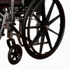BME4618 Cadeira de rodas manual bariátrica de alta capacidade de 26 polegadas | Carga máxima de 450 libras