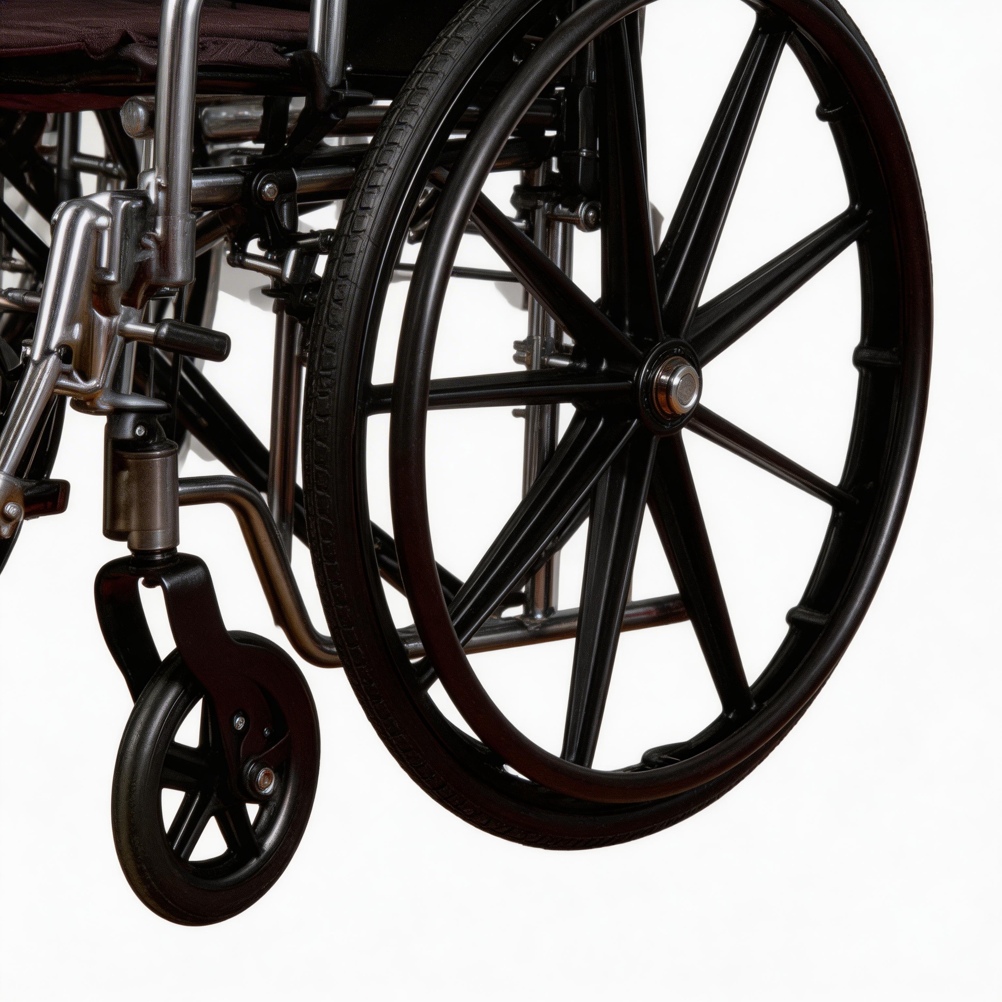 BME4618 Cadeira de rodas manual bariátrica de alta capacidade de 26 polegadas | Carga máxima de 450 libras