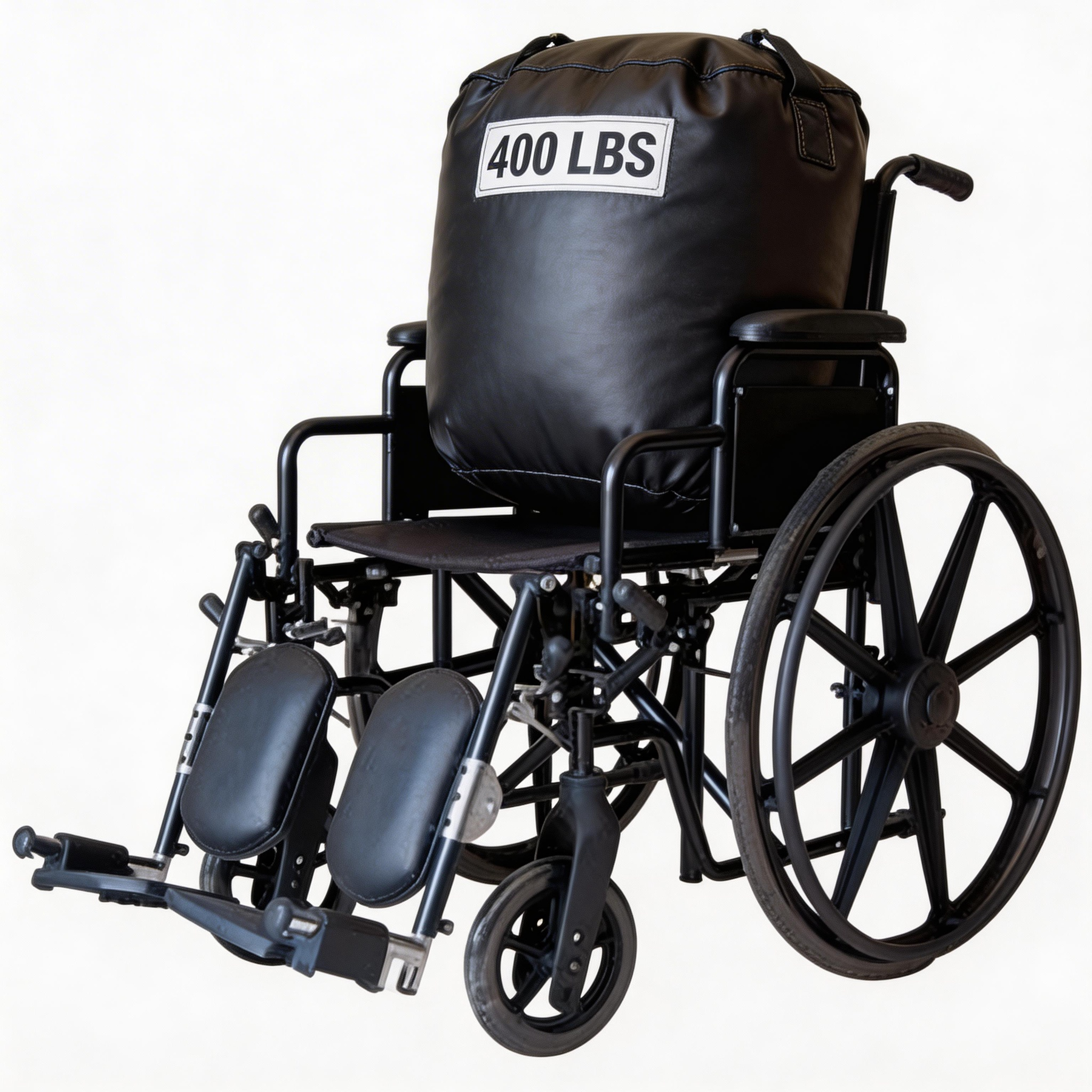 BME4618 Cadeira de rodas manual resistente bariátrica de 22 polegadas