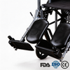 BME4618 Cadeira de rodas manual bariátrica de alta capacidade de 24 polegadas | Carga máxima de 400 libras