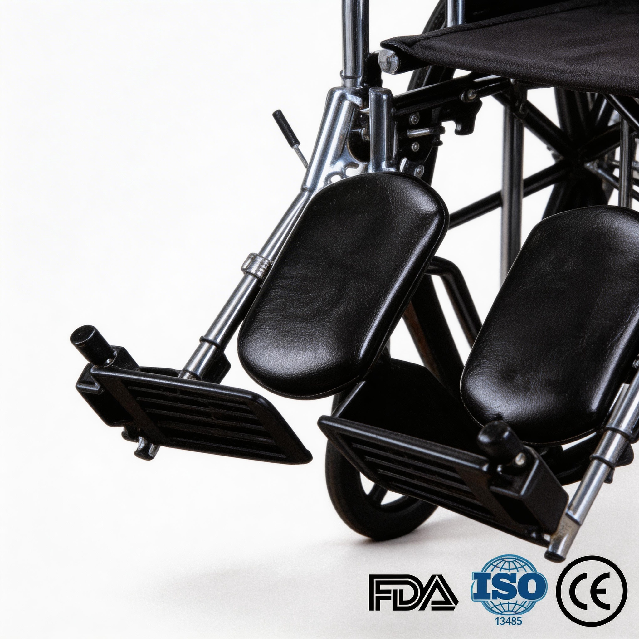 BME4618 Cadeira de rodas manual bariátrica de alta capacidade de 24 polegadas | Carga máxima de 400 libras