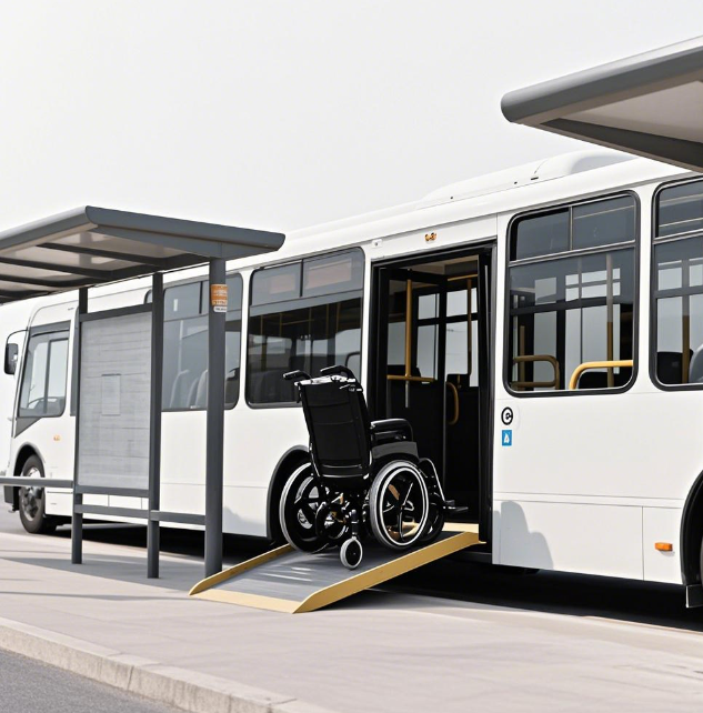 As cadeiras de rodas elétricas podem ir a ônibus?