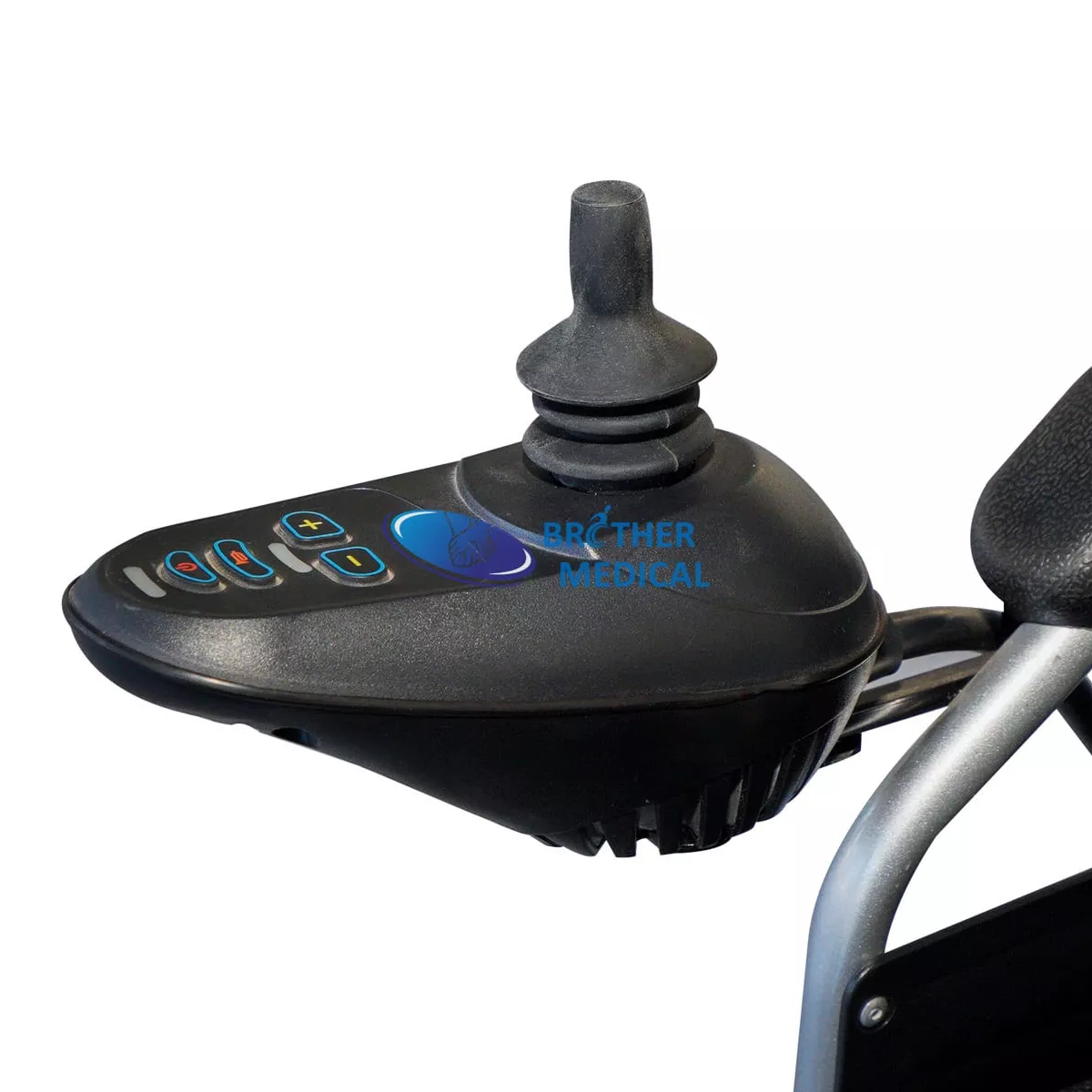 Cadeira de rodas elétrica de energia ao ar livre com joystick