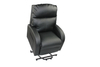 Cadeira de elevação cinza dual motor médico