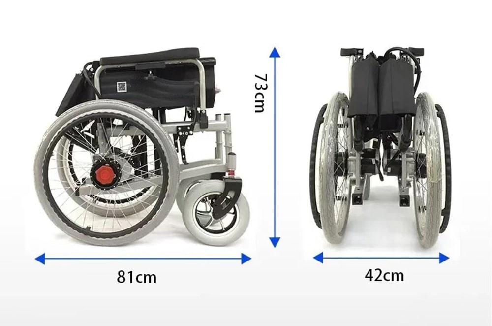 BME1021 Portátil Electric WheerChair 02
