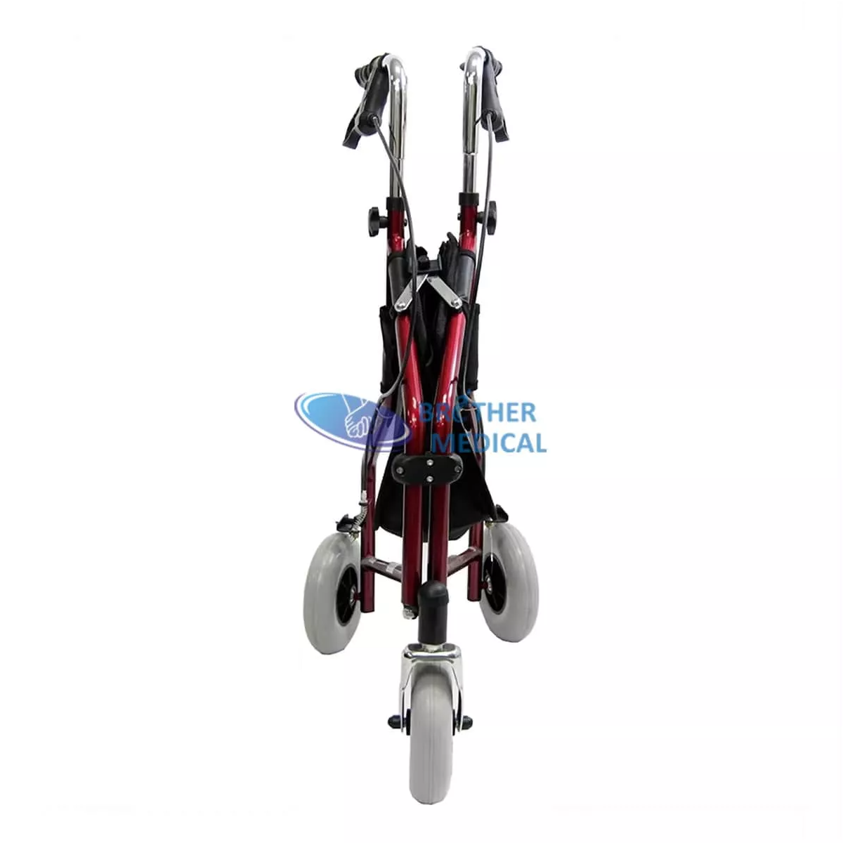 Tri-walker ajustável de 3 rodas para deficientes