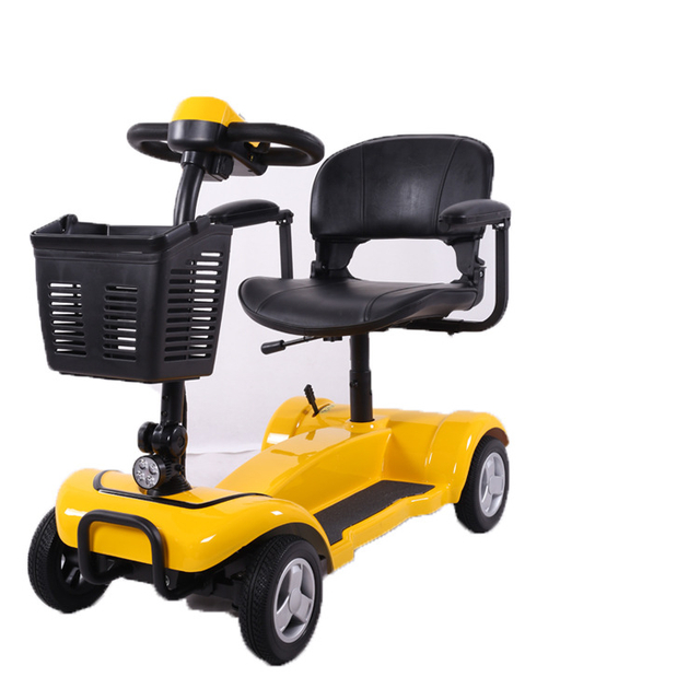 Scooter de mobilidade totalmente fechada solar para adulto