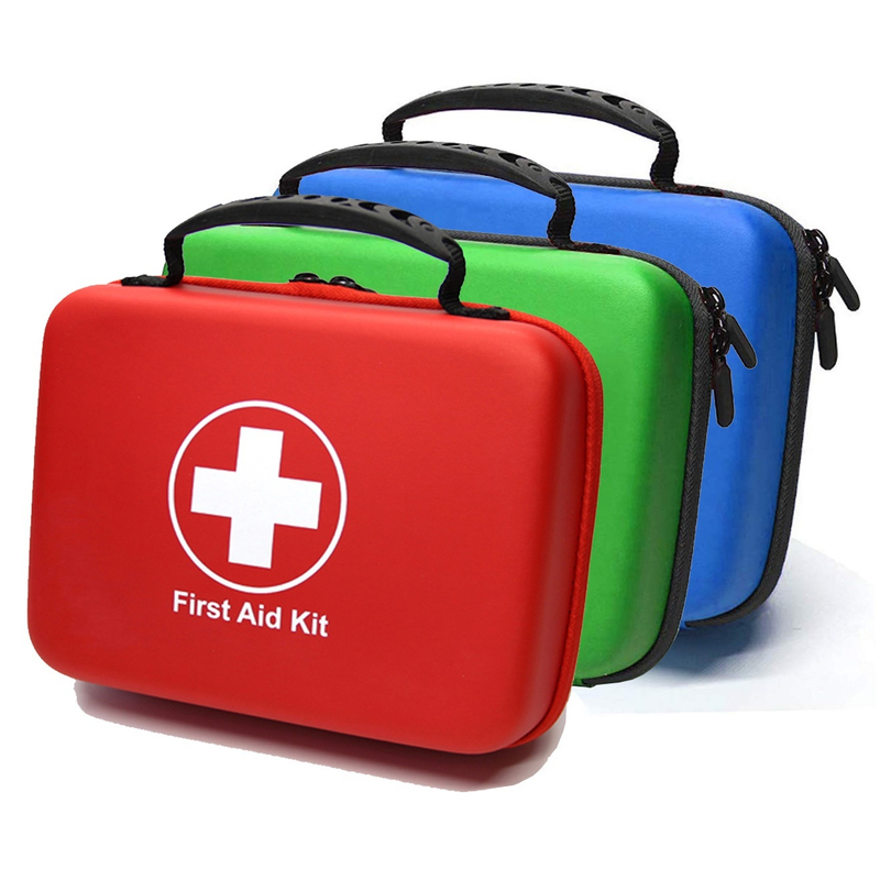 Kit de primeiros socorros da caixa básica para a escola