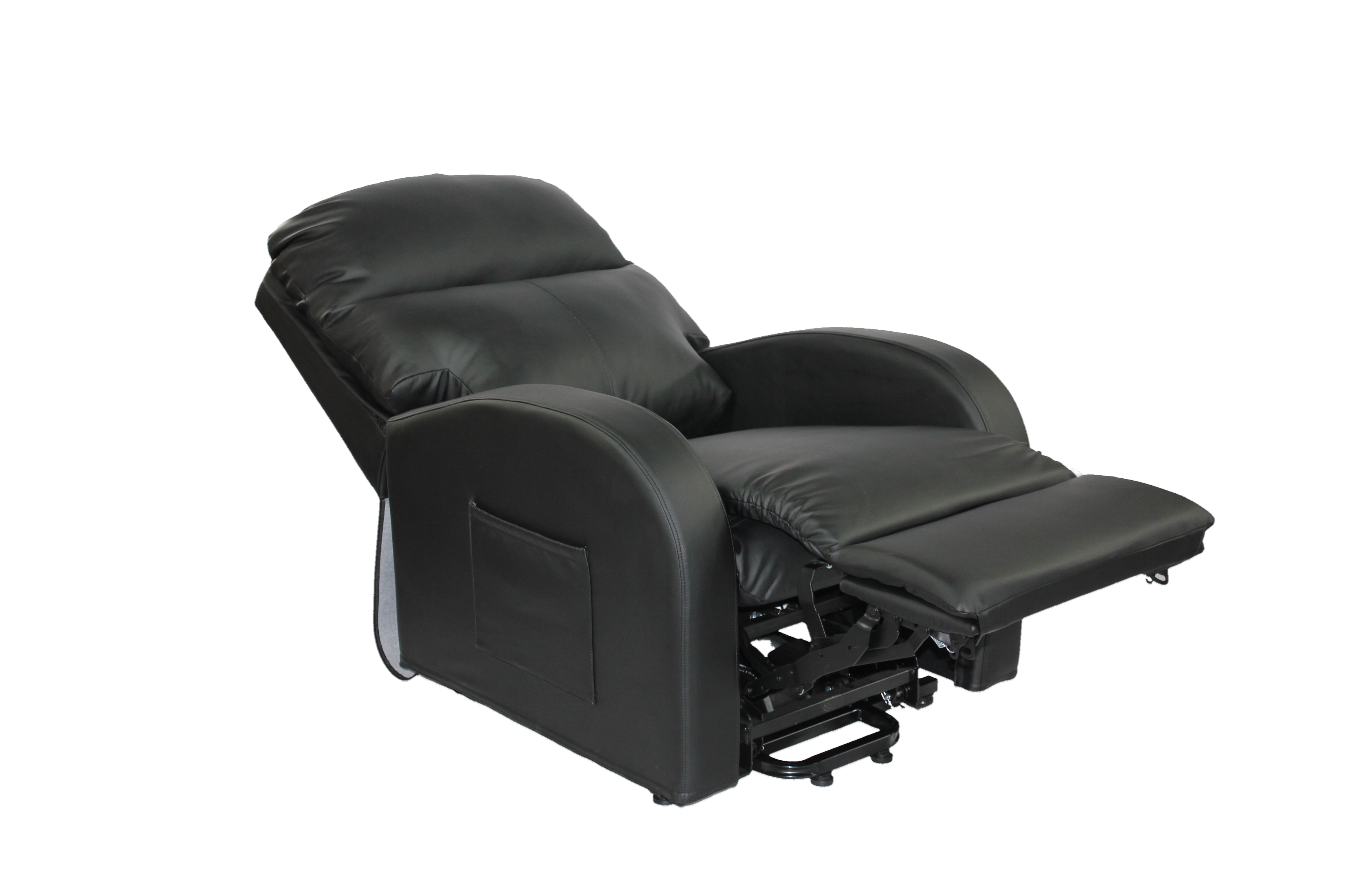 Cadeira de elevação cinza dual motor médico