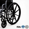 BME4618 Cadeira de rodas manual bariátrica de alta capacidade de 24 polegadas | Carga máxima de 400 libras